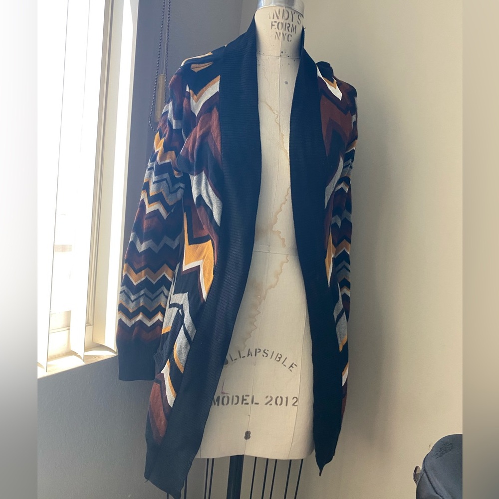 Missoni for Target Chevron Patterned Open Front Cardigan size S